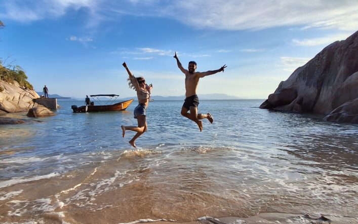 Para Finalizar o Domingo! Aquele Pôr do Sol na Praia do Cação