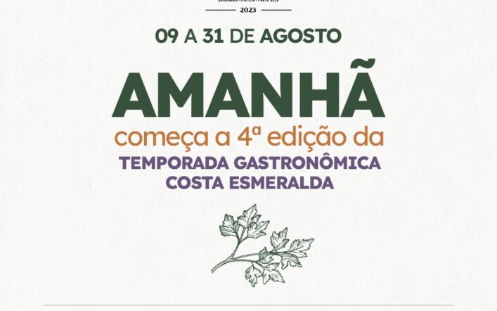 Aberta a Temporada Gastronômica da Costa Esmeralda