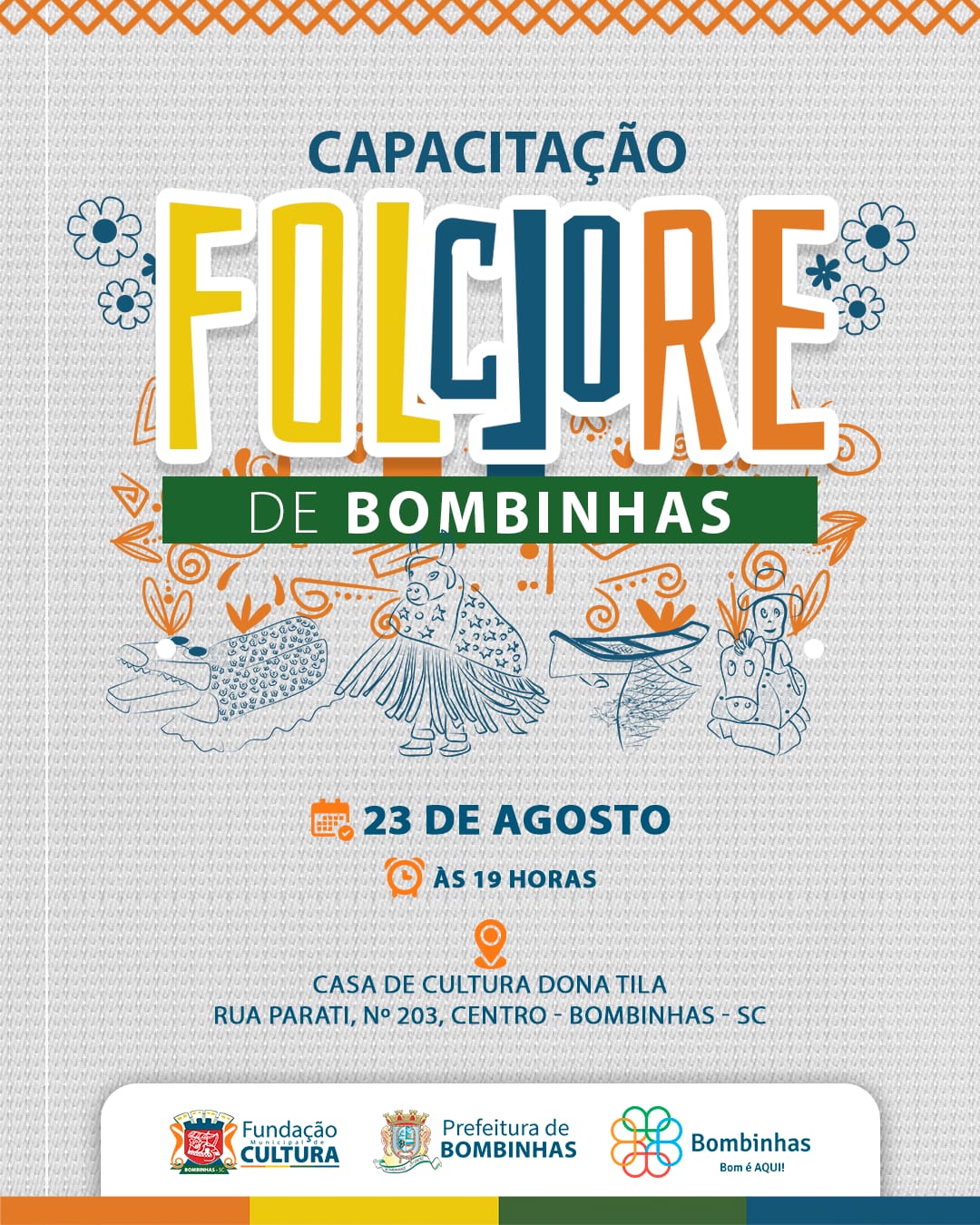 Capacitação sobre Folclore