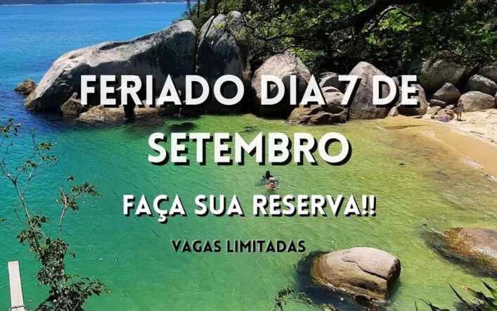 Reserve o seu Passeio Feriado de 7 de Setembro