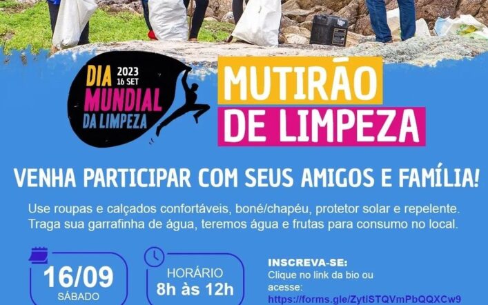 DIA MUNDIAL DA LIMPEZA DE PRAIAS E RIOS 🌊 |