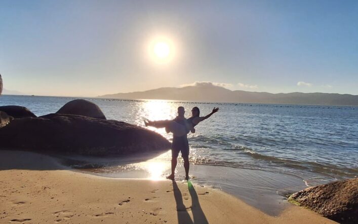 Avistamento de Leões Marinhos, Praia do Cação e Pôr do Sol na Praia Aguada