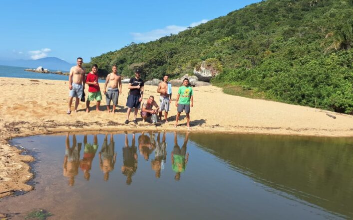 RENOVOCT Realizou Trilha Guiada no Parque Municipal da Costeira de Zimbros