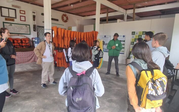 Escola do Mar: Turma 01, com a Temática Ecologia Costeira e as Rotas de Empreendedorismo através de recursos naturais.