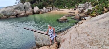 Passeio na Praia do Cação