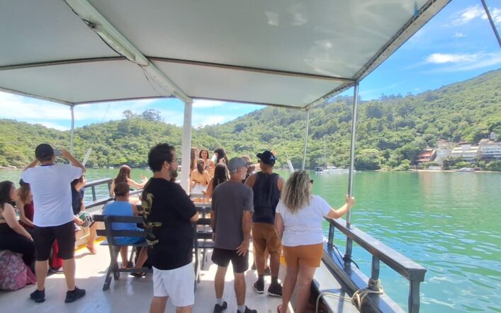 Alunos da EBM de Penha visitam a Ilha de Porto Belo com a Zimbros Ecotour
