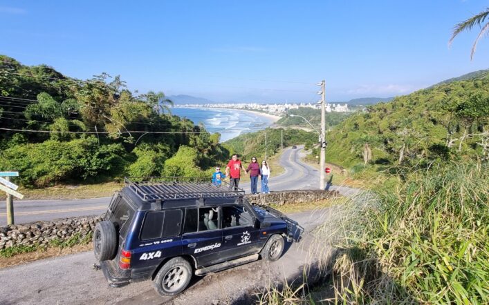 Aventure-se em Bombinhas com o City Tour no 4×4 