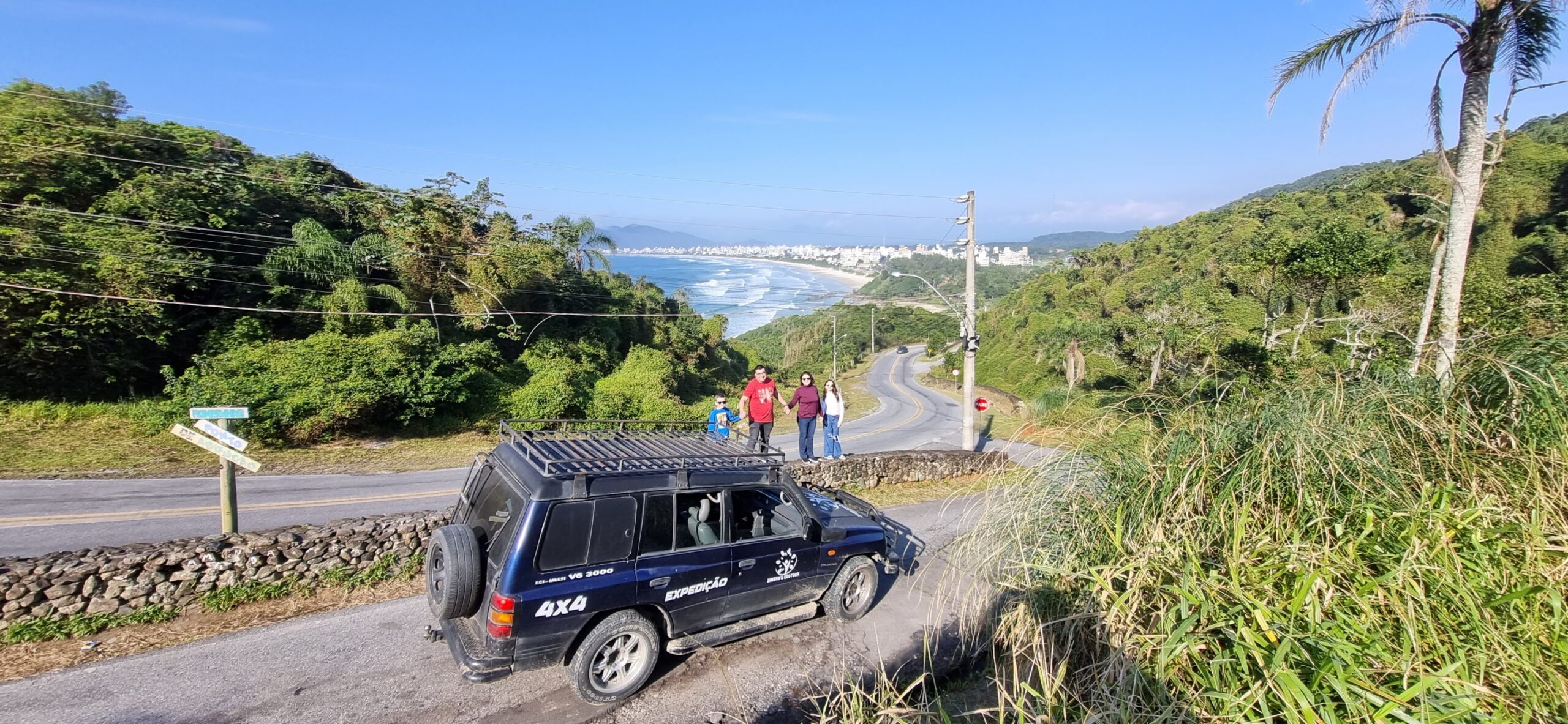 Aventure-se em Bombinhas com o City Tour no 4×4 