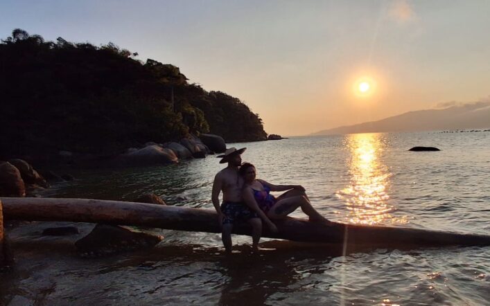 Final de tarde na Praia da Guarda e os melhores clicks da Zimbros Ecotour