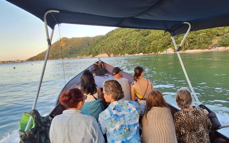 A bordo da Zimbros EcoTour