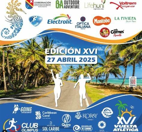 Hoje dia 27/04 a Zimbros Ecotour irá participar da Corrida na Isla de San Andrés