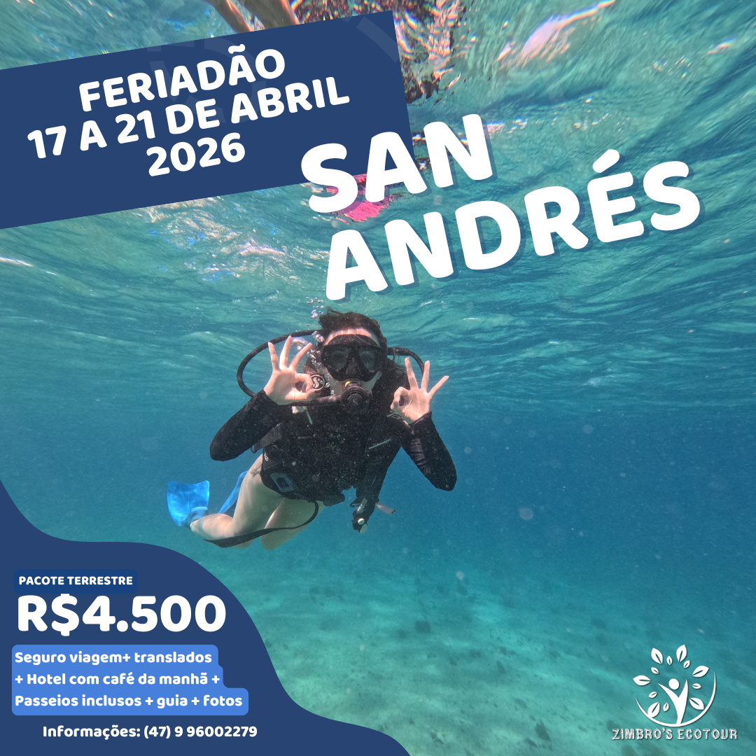 Isla de San Andrés no Feriado de Tiradentes abril de 2026