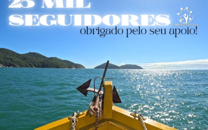 25 Mil Seguidores! Obrigado 💚💚