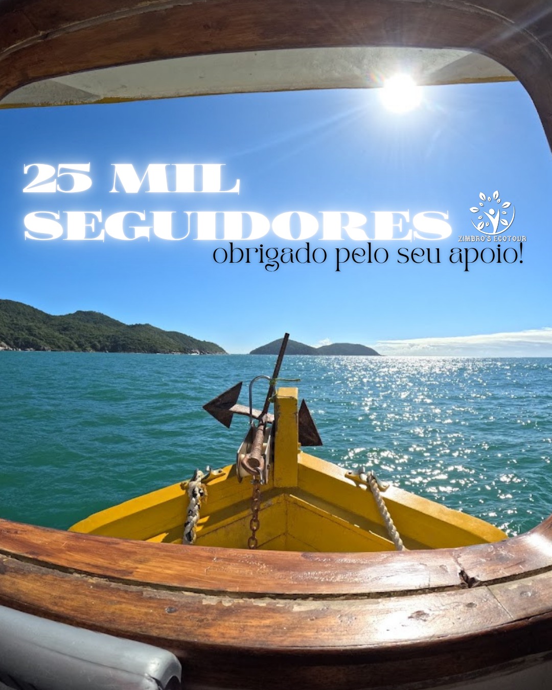 25 Mil Seguidores! Obrigado 💚💚